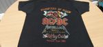 Vintage Rare T-shirt 1991 Monsters Of Rock Donington AC/DC, Metallica Original