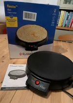 Russell Hobbs Fiesta Electric Pancake and Crepe Maker Non-Stick 30cm