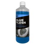 Toilet Cleaner 1 Litre Blue Flush, Blue Fluid, Caravan, One Chem Professional