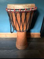 Excellent quality large  Djembe drum 25 " high x 13"