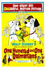 Walt Disney's 101 Dalmations 1961 Very Rare Unmounted Genuine 35mm Film Cells