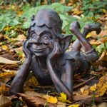 Fairy Pixie Themed Garden Sculpture - Outdoor Resin Ornament
