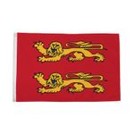 Flagtex Normandy Flag Norman Flag Two Leopards Flag with Eyelets