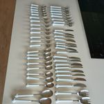 Denby Vintage Regency White 49 Piece Cutlery Set 8 settings 
