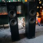 Polk Audio RT12 2.0 Wired Standing SpeakersBi-Wire Banana Black Working Quality