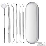 Dental Tools Kit Oral Tooth Care Set Cleaning Plaque Remover Tartar Mirror Probe