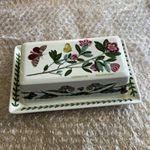 Botanic Garden Ceramic Covered Butter Dish with Lid Portmeirion