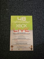 Xbox 360 Live - 48 Hour Gold Trial Membership Card - Unscratched