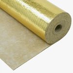 3mm Timbertech Gold Rubber Underlay Laminate Wood Flooring DPM Underfloor Heat