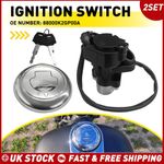 2x Motorcycle Ignition Fuel Cap For Keeway Superlight 125 19-25 88000K2GP00A UK