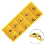 Brand New DCMT070204 Insert CNC Turning Insert 10Pcs Carbide DCMT070204