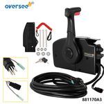 881170A3 8 Pins Side Remote Control Box For Mercury Pull To Open Non Power Trim