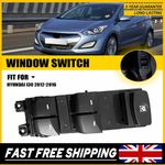 UK Master Power Window Switch For HYUNDAI I30 2012-2016 16Pins Right Driver Side