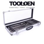 N-Durance SDSKIT12 SDS+ Quad Tipped Drill Bit and Chisel Set (12 Pieces)