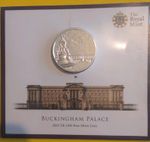 The Royal Mint Buckingham Palace 2015 UK £100 Fine Silver Coin  - Sealed