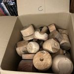 Huge Cheap Bundle 20kg Mix Of Small Spindle Platter And Bowl Woodturning blanks