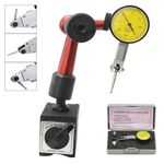 Precision Dial Test Indicator DTI Gauge + Flexible Magnetic Base Holder Stand