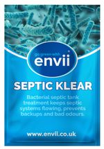 Envii Septic Klear Bacterial Septic Tank Treatment Cleaner Remove Smells Unblock
