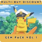 Pokemon S-Chinese Gem Pack Vol 1 - Singles - Mix and Match