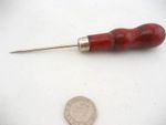  2pcs UK stock Beading Awl Boring Hole Making Repair Pokey Tool Bradel Bradawl 