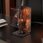UNIQUEDISPLAY Display Case for LEGO 11373 The Lord of the Rings Sauron's Helmet