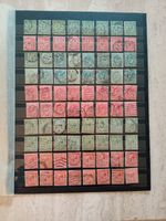 British Stamps of George V and VI on 4 stockbook sides