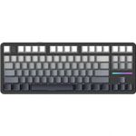 ATTACK SHARK X87 Tri-mode Gasket Mechanical Keyboard,Side-Print PBT Linear RGB