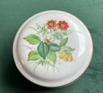 Meissen Hand Painted Trinket Box Floral Design 1940