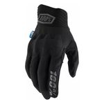 100% MX Gloves Cognito Smart Shock Black  Motocross MTB Off Road ATV Quad