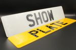 SHOW PLATES - Front & Rear License Plates Number Plates Show Standard 2D Printed
