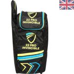 Stylish Floral Blue Duffle Bag for Junior Cricket - Adjustable Strap, 3 Pockets