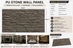 3D Stone Effect Wall Panels Pack of 4 5 6 Textured Lightweight DIY Cladding