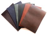 Vintage Oiled Leather 2mm - 6" x 8.75" Inch - 15.5 x 22.5cm Six Colours