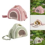 Guinea Pig Carrier Bag with Mesh Window Squirrel Travel Handbag Habitat Portable