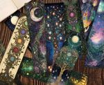 Set 10 Bookmarks Celtic Pagan Trees Moon Wiccan Paper Card Bookmark 15 cm