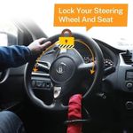 Ouvra Titan Car Lock,Titan Lock Steering Wheel Locks,Anti Theft Security Device*