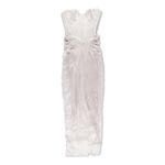 MARIA LUCIA HOHAN Womens Jasleen Bustier Gown White Strapless 36 RRP 1785