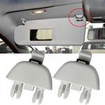 2X SUN VISOR HOOK CLIP BRACKET FOR SEAT LEON IBIZA TOLEDO ALTEA AROSA 3B0857561B