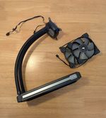 Corsair H100i V2 all-in-one liquid CPU cooler with 2x120mm fans