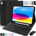 Bluetooth Keyboard Case With Mouse For iPad 6/7/8/9/10/11th Gen Air 4 5 6 Pro 11