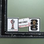 Fifa World Cup 2026 Sleeve Patch Badges   Set Heatpress Iron On White DTF  