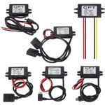 DC-DC Converter Module 12V to 5V 15W Double USB Step Down Power Output Adapter