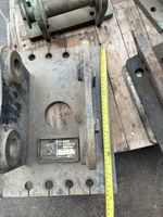 Excavator Digger Headstock Attachment Bracket 35mm  Pins 160mm Centres 125 Wide