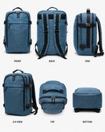 RYANAIR Approved 40x20x25cm Underseat Cabin Backpack BP-R-120