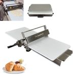 Manual  Pastry  Dough  Sheeter  Roller  Croissant Dough Press Machine 1-25mm