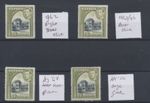 Cyprus Stamps 1938-1951 18pi black & olive Colour Reference Set SG 160;a  CV £90