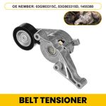 1PCS For Vw Caddy Mk3 1.9D 2.0D 04 To 10 Drive Belt Tensioner V-Ribbed UK