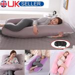U Shaped Maternity Pregnancy Pillow wit Removable Cover Pregnant Sleeping Pillow
