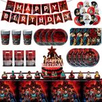 Stranger Things  Theme Kids Birthday Party Supplies Decor Tableware Balloons