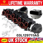INTAKE MANIFOLD with Motor for VW PASSAT GOLF AUDI A4 A5 A6 Q5 SEAT SKODA 2.0TDI